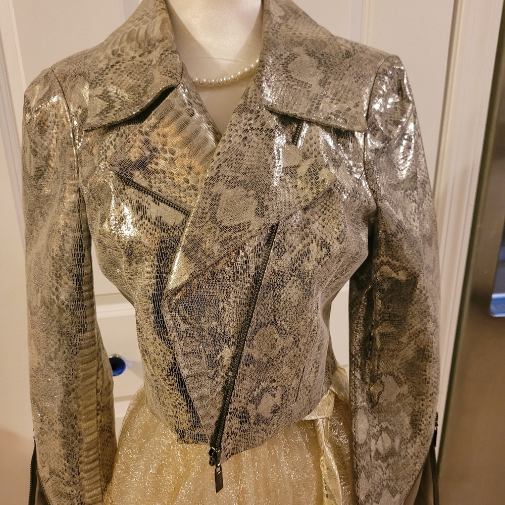 Bebe Real Leather Jacket